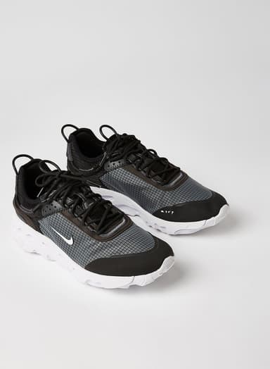 React Live Sneakers Black/White-Dk Smoke Grey thumbnail 3