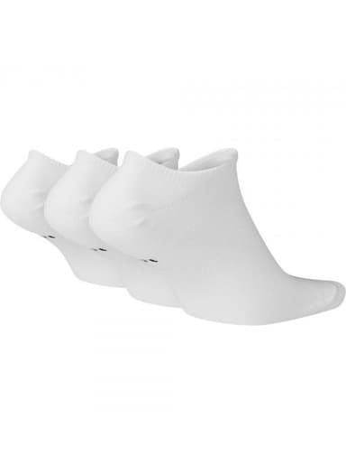 NSW Everyday Essentials No-Show Socks (Pack of 3) White/Black thumbnail 3