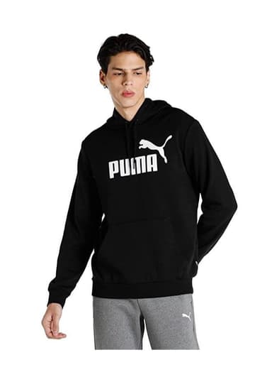 ESS Big Logo Hoodie TR Puma Black thumbnail 1